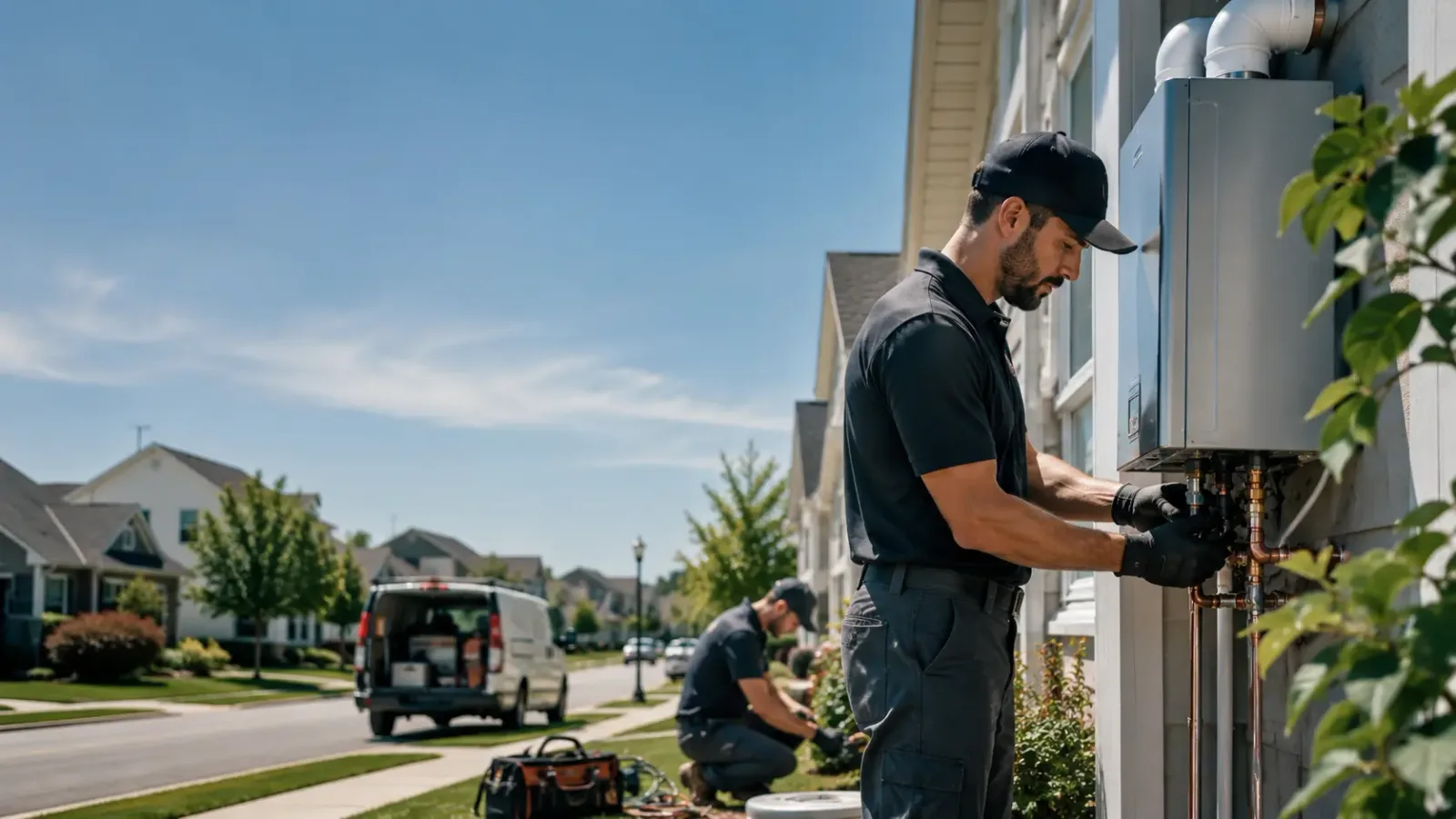 Tankless Water Heater Installation in Richards, TX